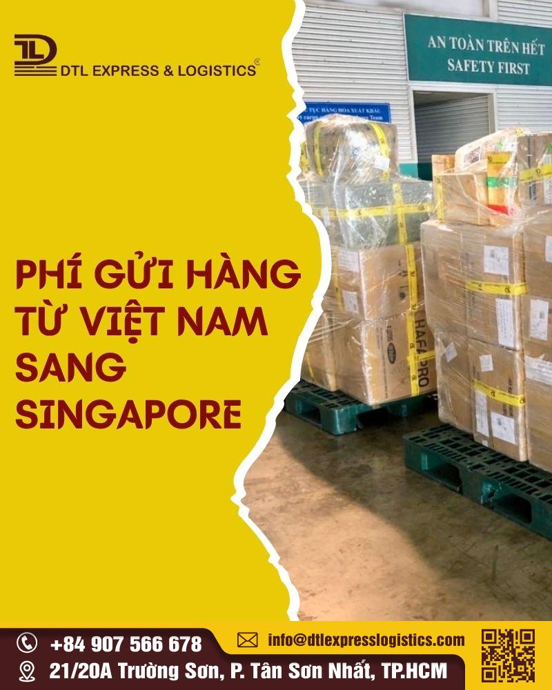 Phí gửi hàng từ Việt Nam sang Singapore — Dương Thiên Long Express & Logistics