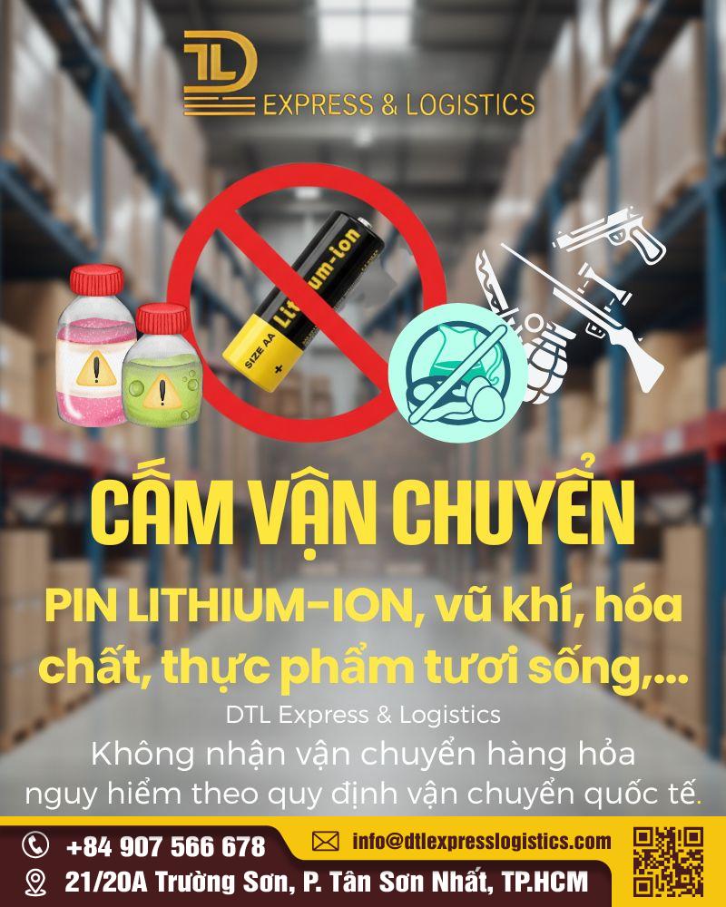 Mặt hàng cần lưu ý không thể vận chuyển ra nước ngoài