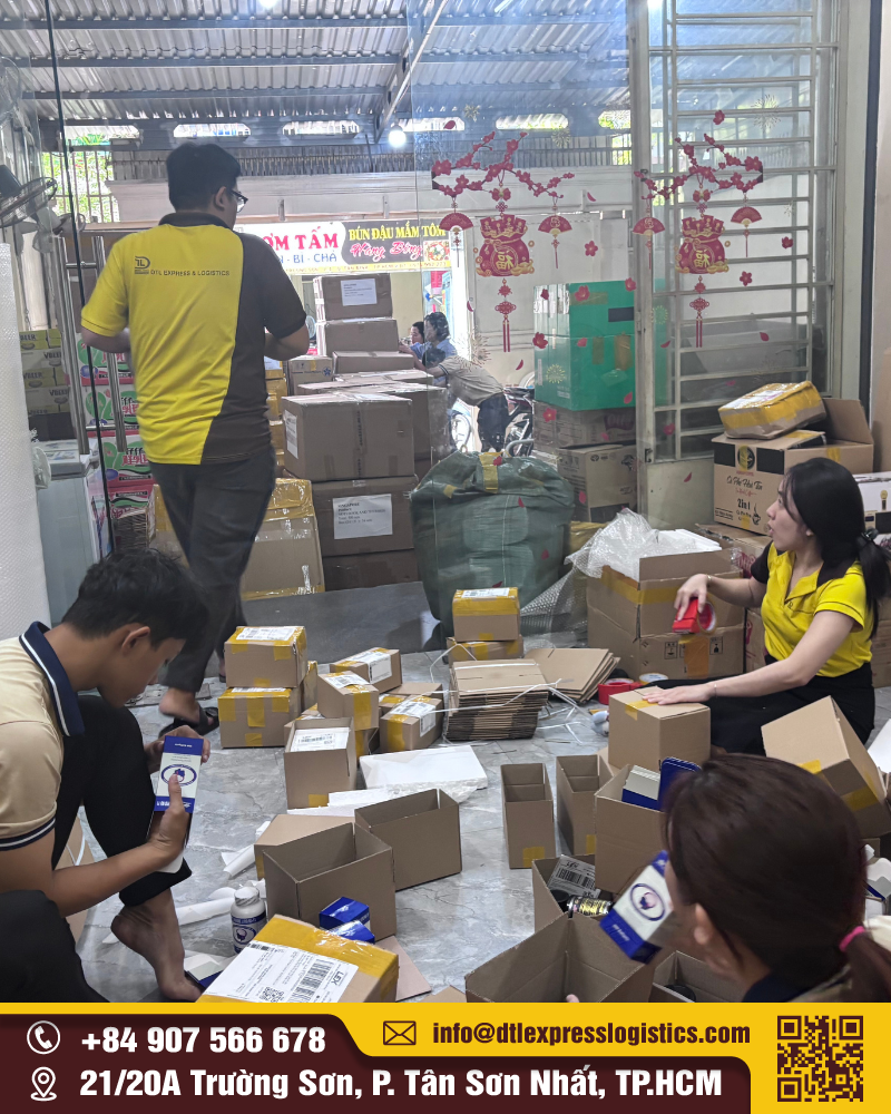 Gửi hàng đi nước ngoài tại TPHCM – DTL Express & Logistics dẫn đầu về tốc độ và giá rẻ