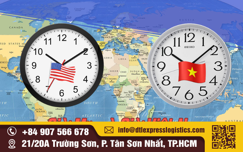 Giờ Mỹ phức tạp vì có nhiều múi giờ khác nhau